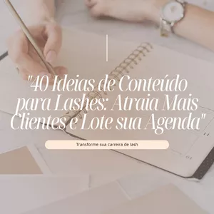 Imagem de capa para o Ebook Ebook - 40 ideias de conteúdos para você 