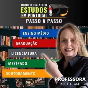 Imagem do curso [Passo a Passo] Reconhecimento de estudos em Portugal