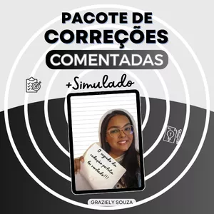 Imagem de capa para o Ebook Correções de Redação