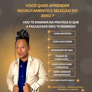 Imagem de capa para o Curso online Recrutamento e seleção do zero