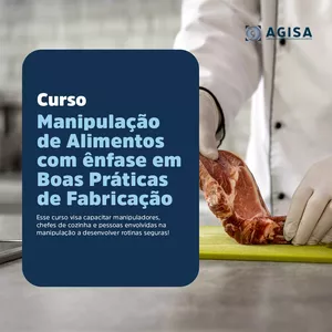 Manipulação de Alimentos com ênfase em Boas Práticas de Fabricação