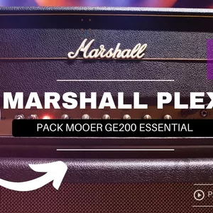 Imagem de capa para o Curso online CF PACK MARSHALL PLEXI - MOOER GE200
