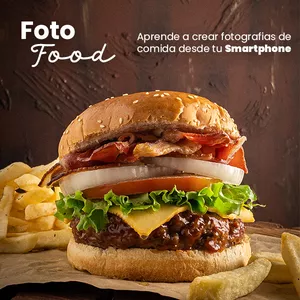 Imagem principal do produto Curso FotoFood desde tu Smartphone