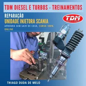 Imagem de capa para o Curso online Reparação em unidade injetora Scania