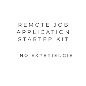 Cover image for Ebook Remote Work Starter Kit (No Experience)