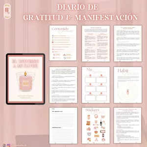 Imagen de portada para Ebook DIARIO DE GRATITUD Y MANIFESTACIÓN