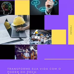 Imagem de capa para o Ebook Transforme sua vida com o poder do PDCA: Aprenda a planejar, executar e conquistar seus objetivos