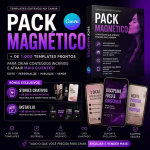 Imagem do curso Pacote Canva Magnético: Perfis Profissionais e Criativos