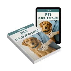 Imagem de capa para o Ebook check-up de saúde pet
