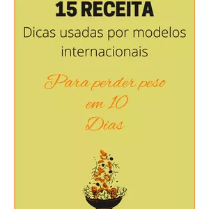 Imagem de capa para o Ebook 10 Dias para Perder Peso: 15 Dicas e 15 Receitas para uma Jornada Saudável