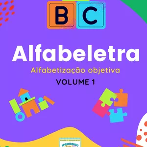 Imagem de capa para o Ebook ALFABELETRA - Alfabetização objetiva