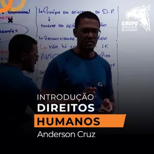 Imagem de capa para o Curso online Nivelamento 03 - Introdução aos Direitos Humanos para Concursos Públicos  - Anderson Cruz | 2 Aulas