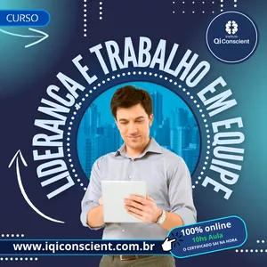 Imagem de capa para o Curso online Palestra - Liderança e Trabalho em Equipe