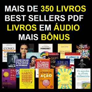 Imagem de capa para o Ebook 350 Livros best sellers e 220 audiobooks edificantes 