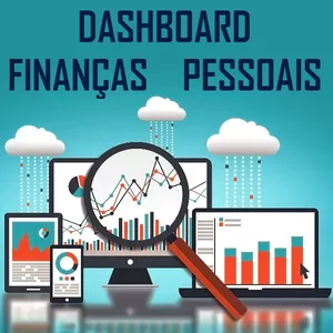Planilha Dashboard - Excel -  Controle Financeiro Pessoal
