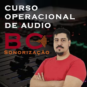 Imagem de capa para o Curso online Curso Operacional de Audio - Formando Profissionais