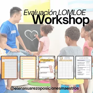 Imagen de portada para Curso online WORKSHOP Evaluación LOMLOE