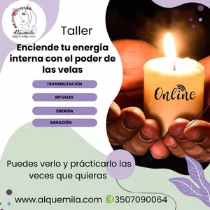 Imagen de portada para Curso online Enciende tu energía interna con el poder de las velas