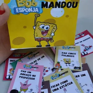 Imagem de capa para o Ebook BOB ESPONJA MANDOU💛
