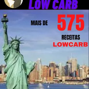 Cover image for Ebook 575 Receitas LowCarb, Light, Diet (TOP DE VENDAS)