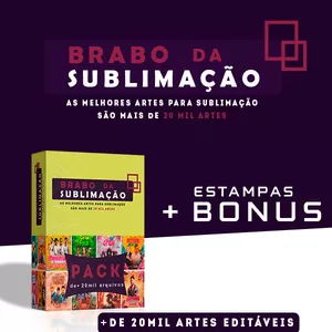 Imagem de capa para o Curso online Pack BRABO da Sublimação
