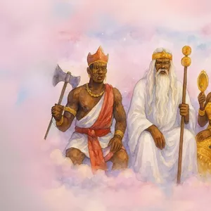 Imagem de capa para o Serviço online Descobrir Orixas e Entidades