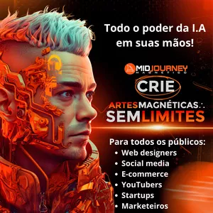 Imagem de MidJourney Magnético - Vídeo Aulas criado por Fabiano Madureira Fioravante na hotmart
