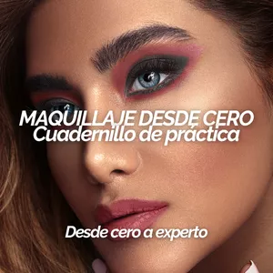 Imagen de portada para Ebook HOJAS DE PRACTICA - MAQUILLAJE DESDE CERO A EXPERTO