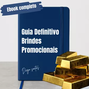 Imagem de capa para o Ebook Ebook Guia Brindes Promocionais  8 Passos para o Ouro.
