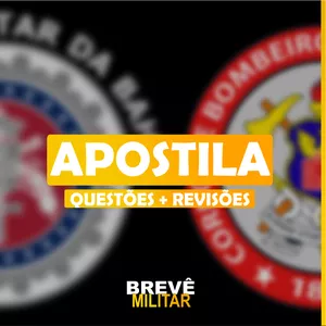 Imagem de capa para o Ebook APOSTILA COMPLETA CONCURSO PM-BA 2026 