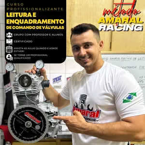 Imagem do curso MÉTODO AMARAL RACING DE LEITURA E ENQUADRAMENTO DE COMANDO DE VÁLVULA