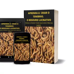 Imagem de capa para o Ebook Aprenda Como Criar o Tenebrio. 