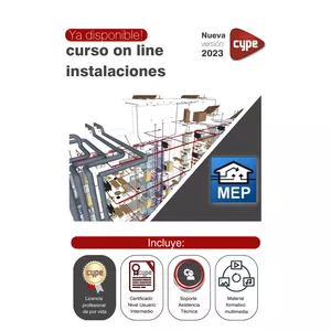 Imagen de portada para Curso online Curso Instalaciones + Licencia Profesional Cype (1 programa a elección)