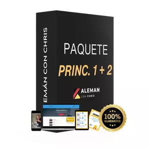 Imagen de portada para Curso online PAQUETE PRINCIPIANTES 1+2