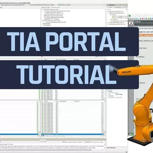 Cover image for Online course How to program your KUKA robot  in TIA Portal Tutorial Programming and Simulation with English,Spanish,Portuguese,Arabic,Italian and Other Subtitles