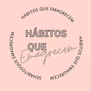 Imagem de capa para o Ebook Hábitos que emagrecem