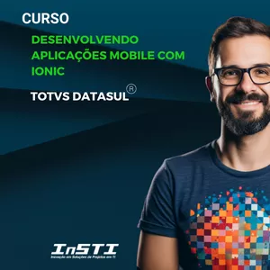 Imagem de capa para o Curso online Devenvolvendo Aplicações Mobile Ionic