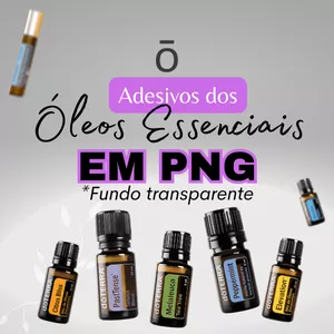 Imagem de capa para o Curso online Adesivos em PNG dos óleos essenciais