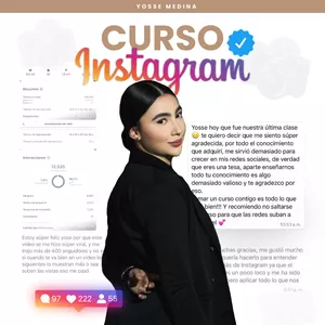 Imagen de portada para Curso online Crece en Instagram con contenido estratégico