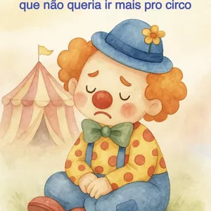 Imagem de capa para o Ebook Livro O palhaço Bilu 