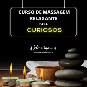 Imagem principal do produto CURSO DE MASSAGEM RELAXANTE PARA CURIOSOS