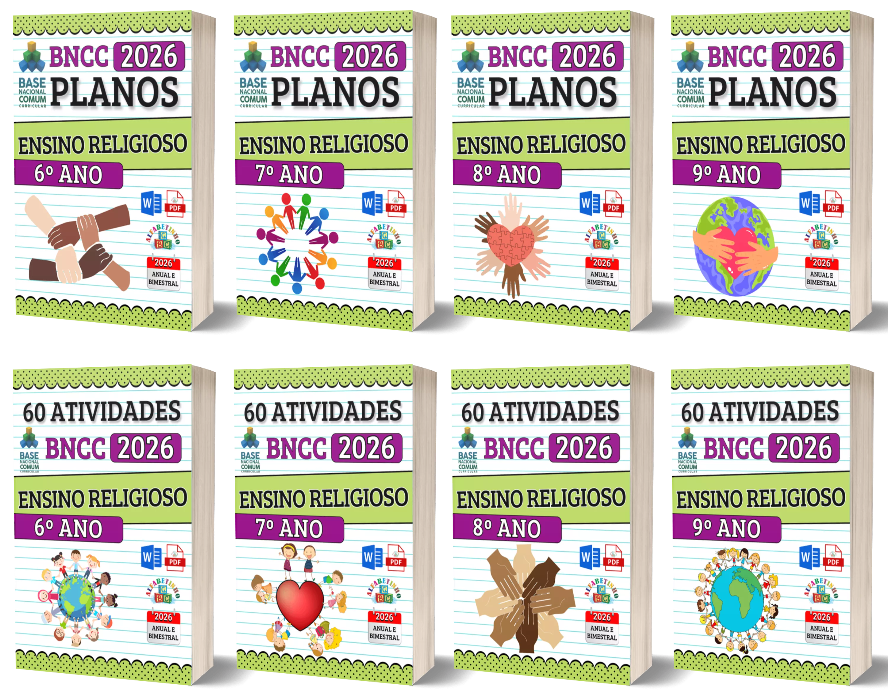 ENSINO RELIGIOSO - Planejamentos e Atividades - 6º ao 9º ano - BNCC 2026