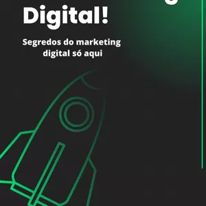 Imagem de capa para o Ebook O segredo do Marketing digital 