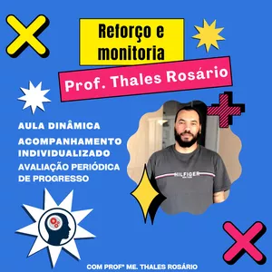 Imagem de capa para o Serviço online Monitoria e Reforço Escolar com Prof° Thales Rosário