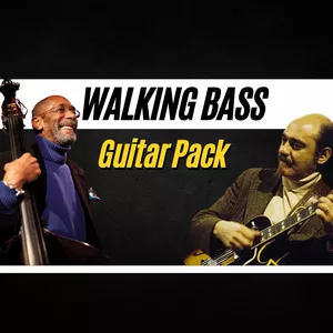 Cover image for Online course Walking Bass - Guitar Pack
