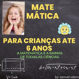 Imagem de capa para o Ebook ATIVIDADES DE MATEMATICA PARA CRINÇAS ate 6 ANOS