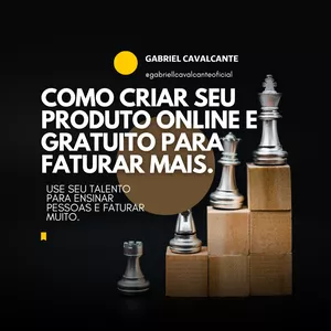 Imagem do curso APRENDENDO A CRIAR SEU PRODUTO DIGITAL DO ZERO