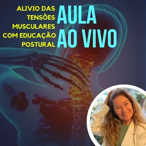 Imagem de capa para o Curso online Aula Ao Vivo: Alivio das tensões musculares e alinhamento postural