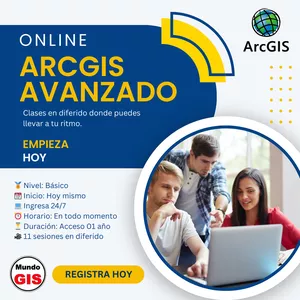 Imagen de portada para Curso online 🔥ArcGIS Desktop Avanzado: Análisis y Visualización en 3D