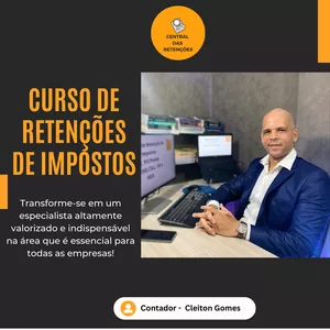 Imagem de capa para o Curso online Curso de Retenção de Impostos 